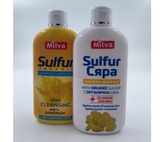 Milva - balíček šampon síra a síra s chininem